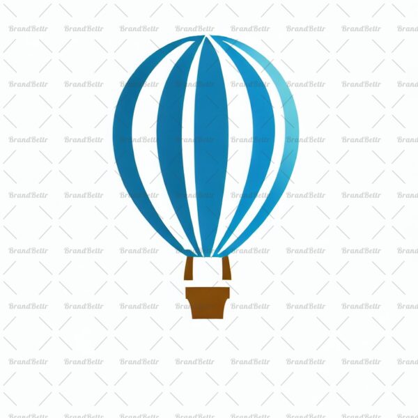Reisender Heißluftballon
